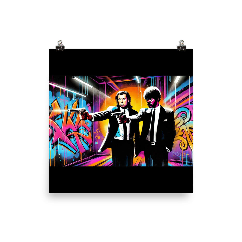 The Pulp Graffiti Art Poster