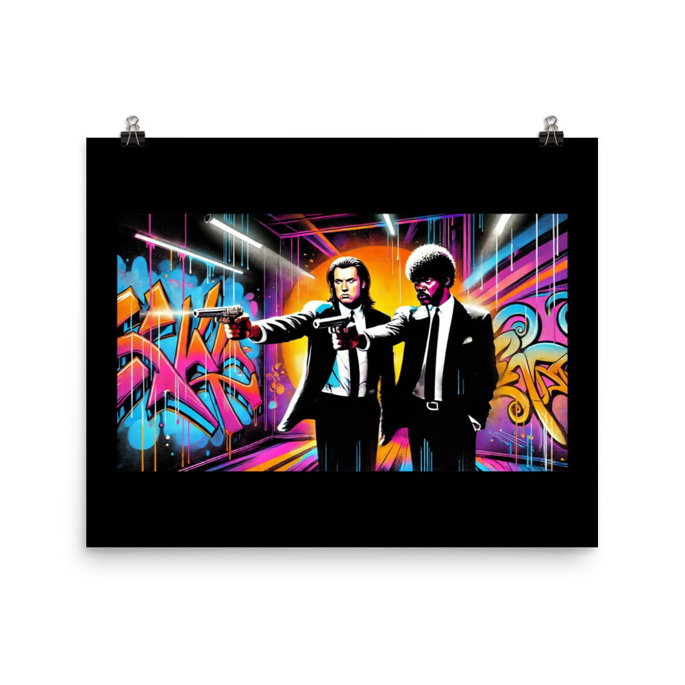 The Pulp Graffiti Art Poster