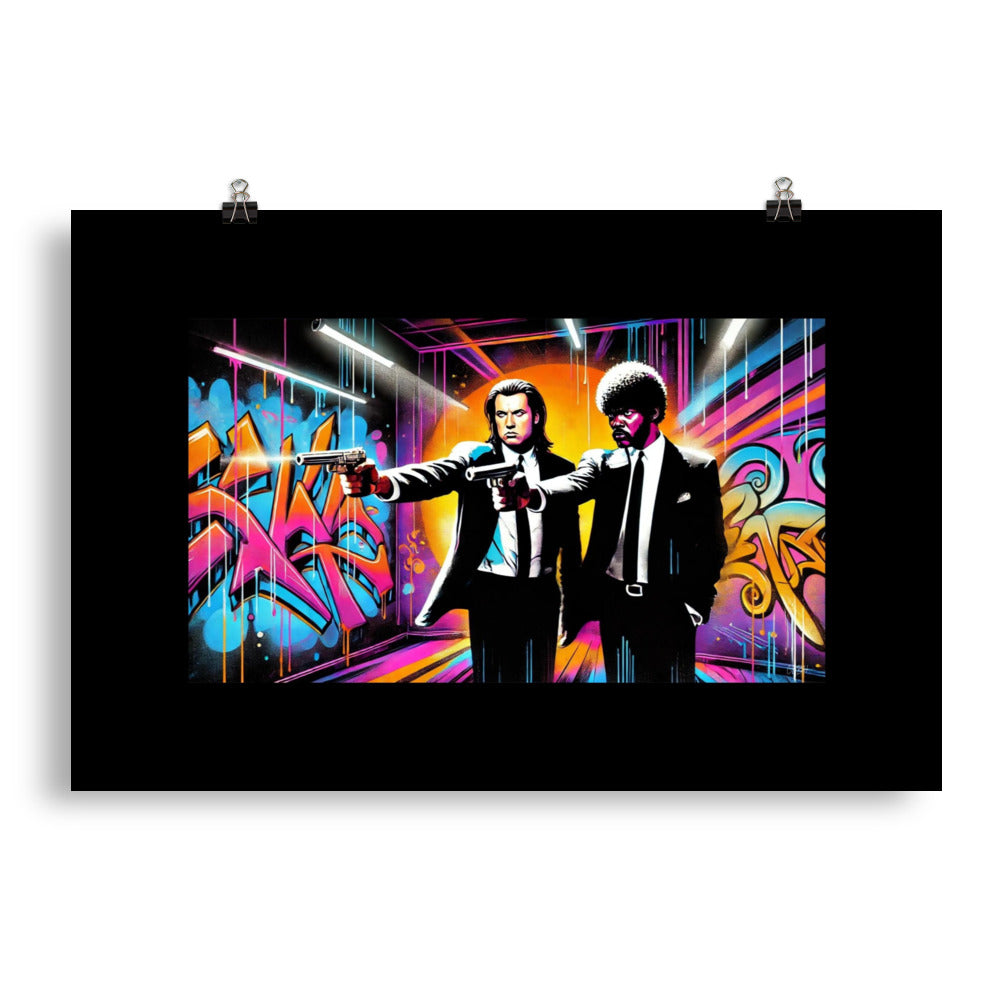 The Pulp Graffiti Art Poster